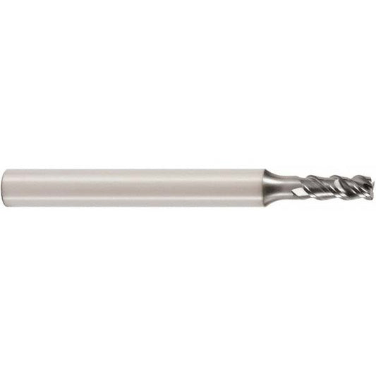 Seco 02881684 Corner Radius End Mill 3 mm Dia, 7 mm LOC, 0.5 mm Radius, 3 Flutes, Solid Carbide