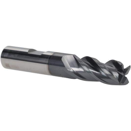 Iscar 5623092 Corner Radius End Mill 1/2" Dia, 1" LOC, 0.0230" Radius, 4 Flute, Solid Carbide