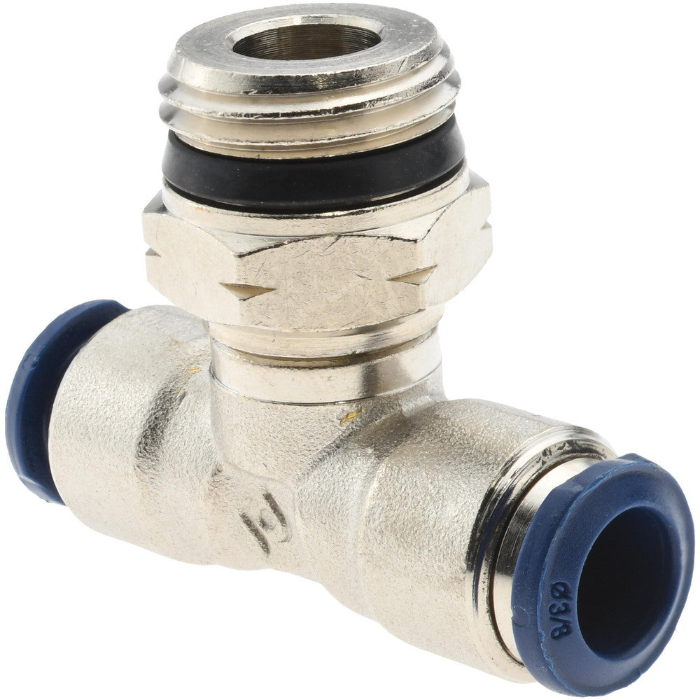 Pro-Source 2555738265PRO Push-To-Connect Tube to Universal Thread Tube Fitting 1/2" Thread, 3/8" OD