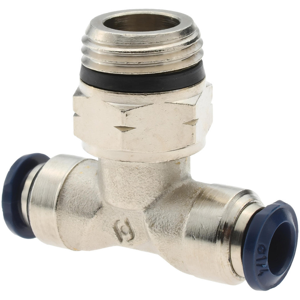 Pro-Source 2555714365PRO Push-To-Connect Tube to Universal Thread Tube Fitting 3/8" Thread, 1/4" OD