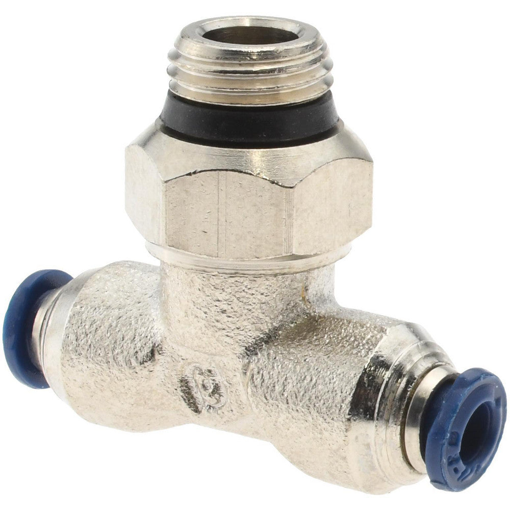 Pro-Source 2555718865PRO Push-To-Connect Tube to Universal Thread Tube Fitting 1/8" Thread, 1/8" OD