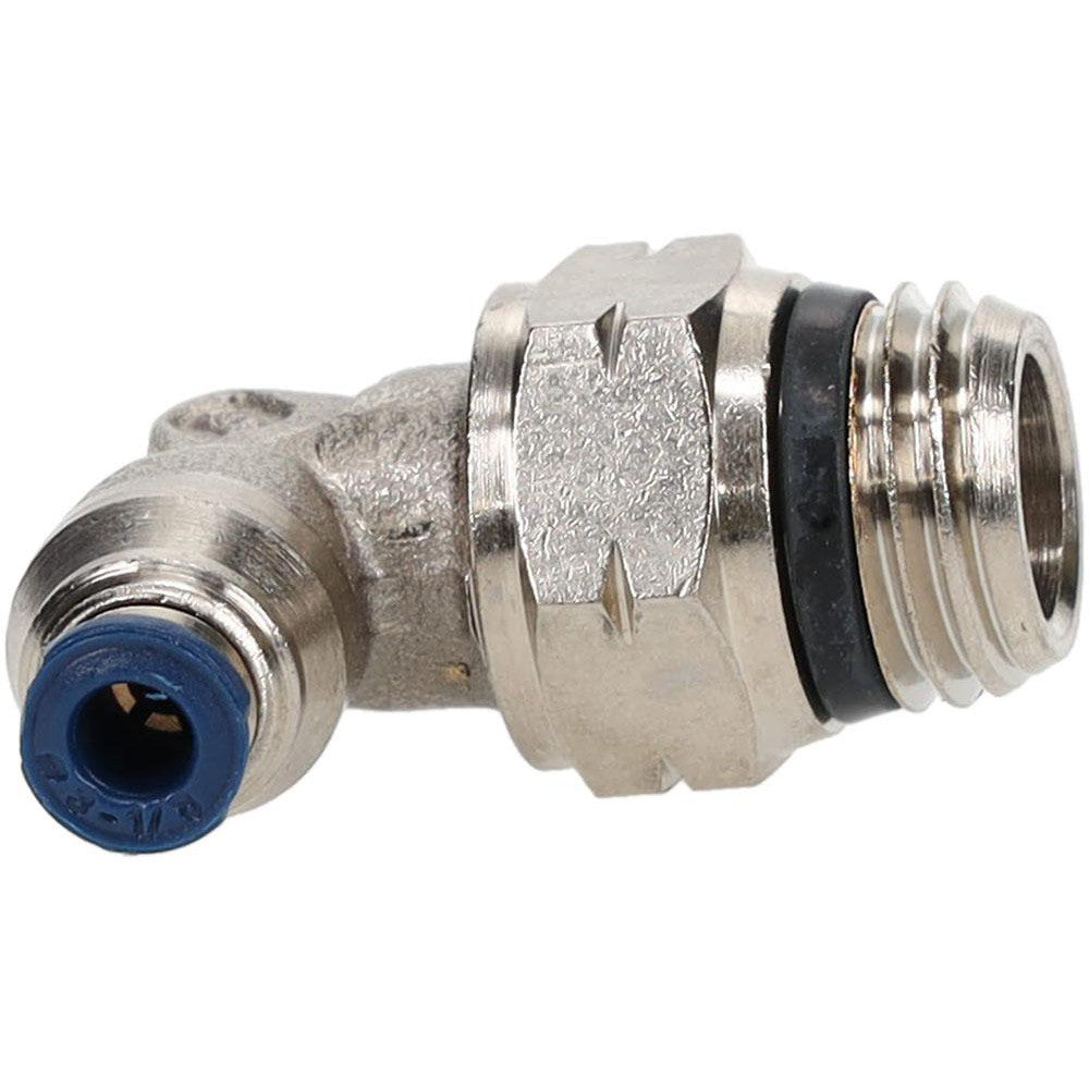 Pro-Source 2555618465PRO Push-To-Connect Tube to Universal Thread Tube Fitting 1/4" Thread, 1/8" OD