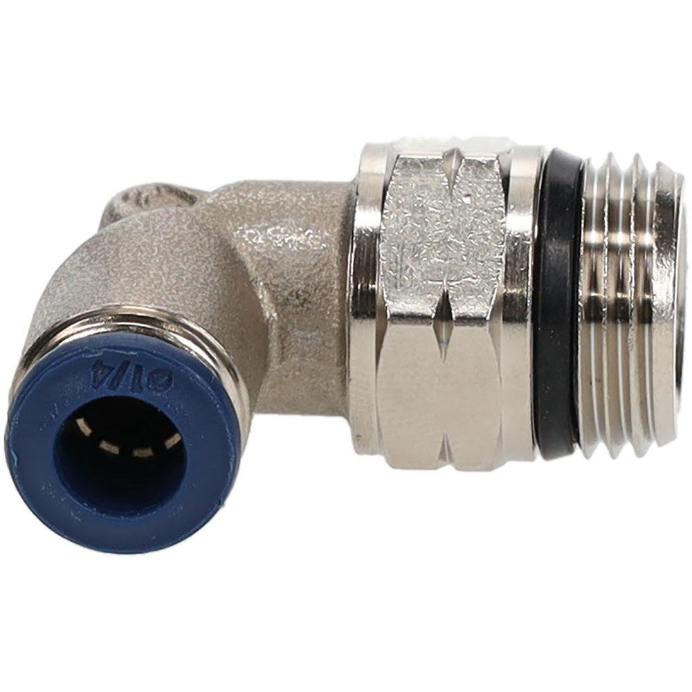 Pro-Source 2555614365PRO Push-To-Connect Tube to Universal Thread Tube Fitting 3/8" Thread, 1/4" OD