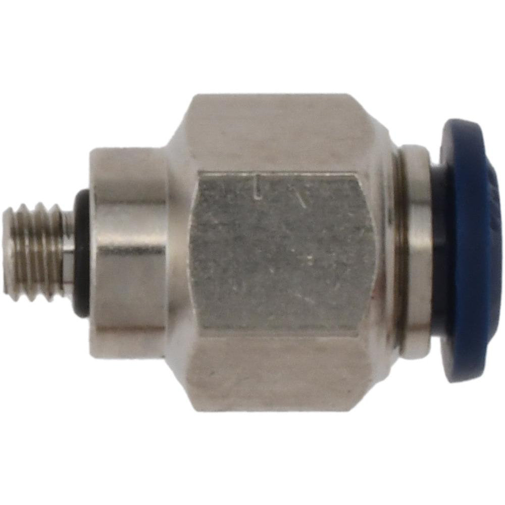 Pro-Source 2555514065PRO Push-To-Connect Tube to Universal Thread Tube Fitting #10-32 Thread, 1/4" OD