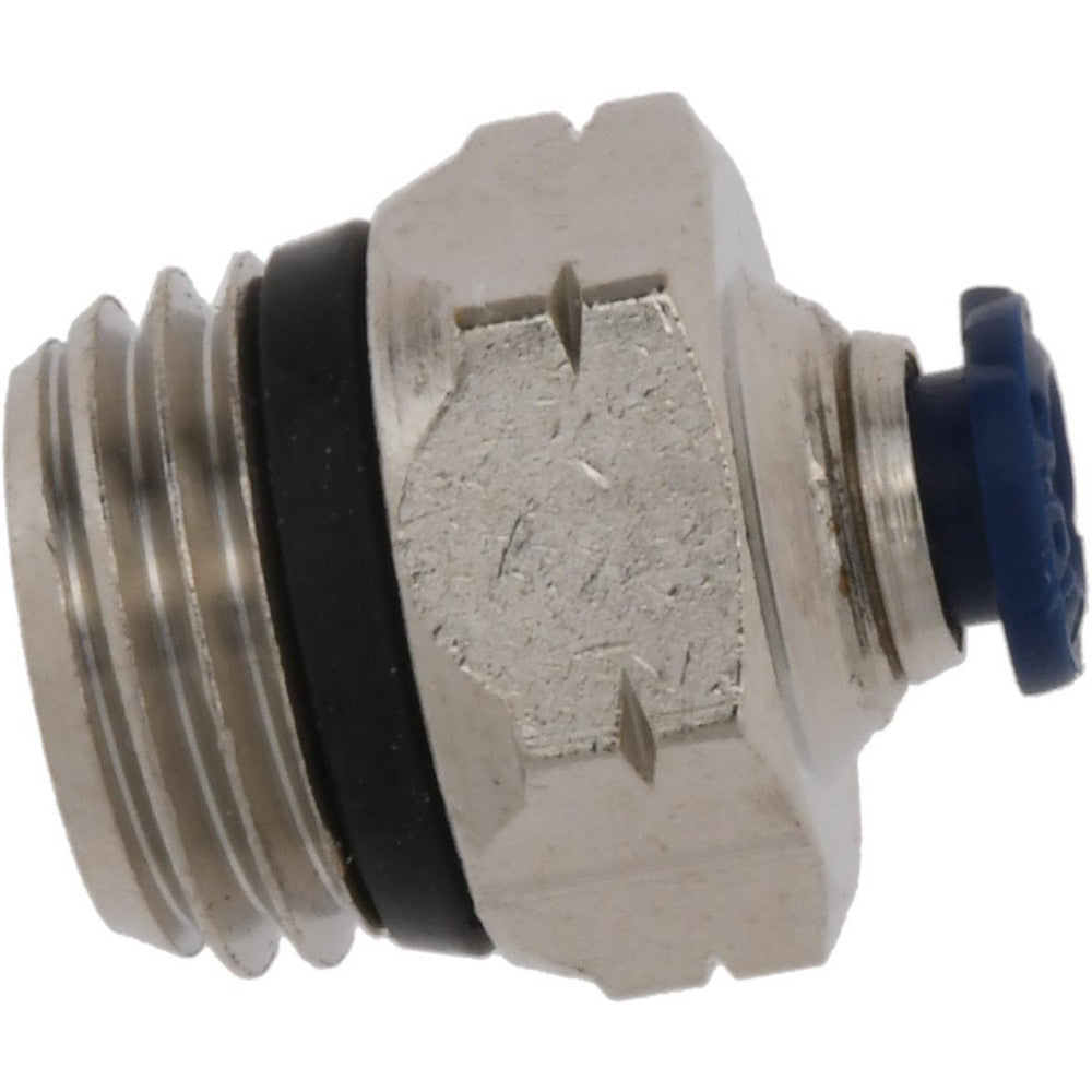 Pro-Source 2555518465PRO Push-To-Connect Tube to Universal Thread Tube Fitting 1/4" Thread, 1/8" OD
