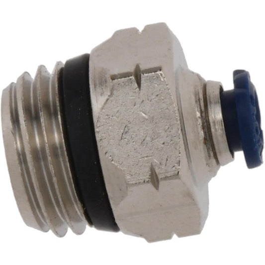 Pro-Source 2555518465PRO Push-To-Connect Tube to Universal Thread Tube Fitting 1/4" Thread, 1/8" OD
