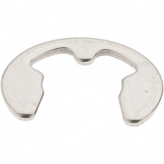Rotor Clip DE-6SS External Retaining Ring 6 mm Groove Dia, 8 mm Shaft Dia, 420 Spring Steel & Stainless Steel