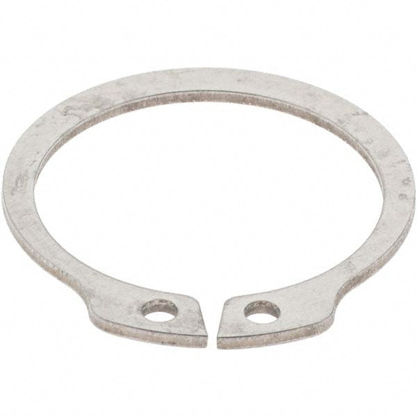 Rotor Clip DSH-25SG External Retaining Ring 23.9 mm Groove Dia, 25 mm Shaft Dia, 420 Stainless Steel, Phosphate Finish