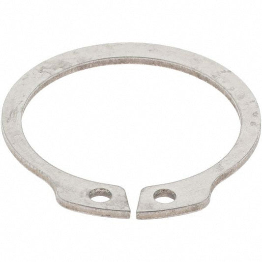 Rotor Clip DSH-25SG External Retaining Ring 23.9 mm Groove Dia, 25 mm Shaft Dia, 420 Stainless Steel, Phosphate Finish