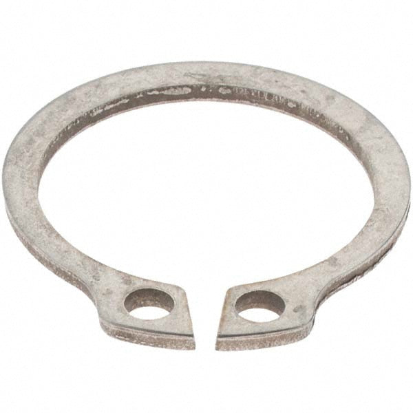 Rotor Clip DSH-18SG External Retaining Ring 17 mm Groove Dia, 18 mm Shaft Dia, 420 Stainless Steel, Phosphate Finish