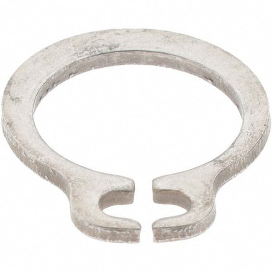 Rotor Clip DSH-8SG External Retaining Ring 7.6 mm Groove Dia, 8 mm Shaft Dia, 420 Stainless Steel
