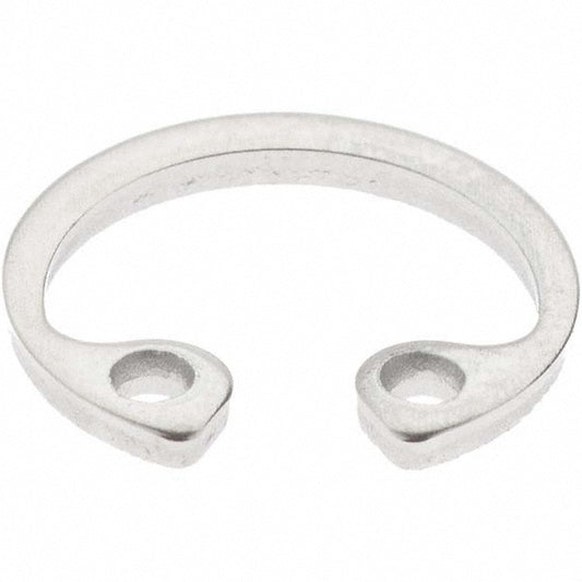 Rotor Clip DHO-10SG External Snap Retaining Ring 10.39 mm Groove Dia, 10 mm Shaft Dia, 420 Stainless Steel, Phosphate Finish