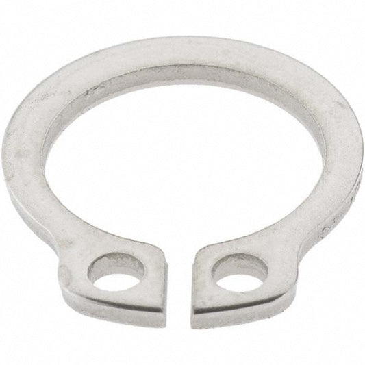 Rotor Clip DSH-10SG External Retaining Ring 9.6 mm Groove Dia, 10 mm Shaft Dia, 420 Stainless Steel