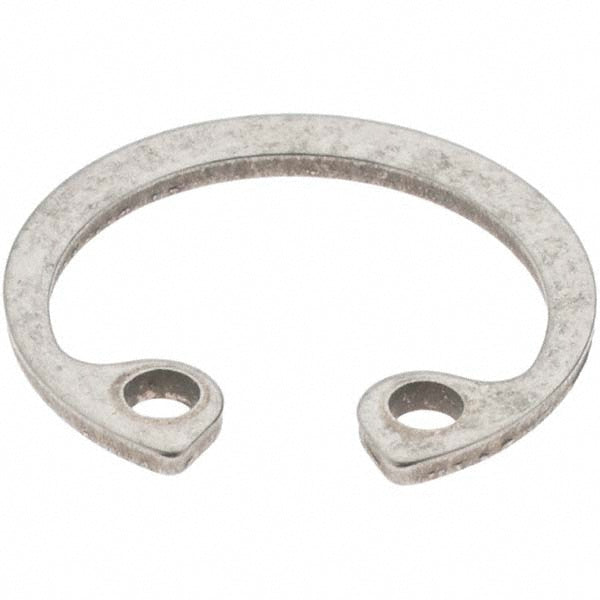 Rotor Clip DHO-15SG External Snap Retaining Ring 15.7 mm Groove Dia, 15 mm Shaft Dia, 420 Stainless Steel, Phosphate Finish