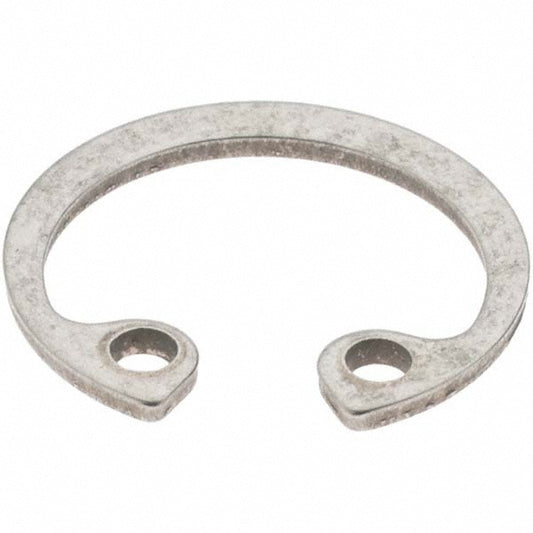 Rotor Clip DHO-15SG External Snap Retaining Ring 15.7 mm Groove Dia, 15 mm Shaft Dia, 420 Stainless Steel, Phosphate Finish