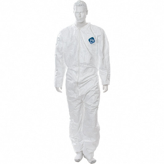 Value Collection CEL-58023X Disposable Coveralls Size 3X-Large, Film Laminate, Zipper Closure