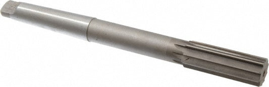 Value Collection ST0130102 Chucking Reamer 1-1/32" Dia, 10-1/2" OAL, 2-3/4" Flute Length, Straight Flute, Morse Taper Shank, HSS