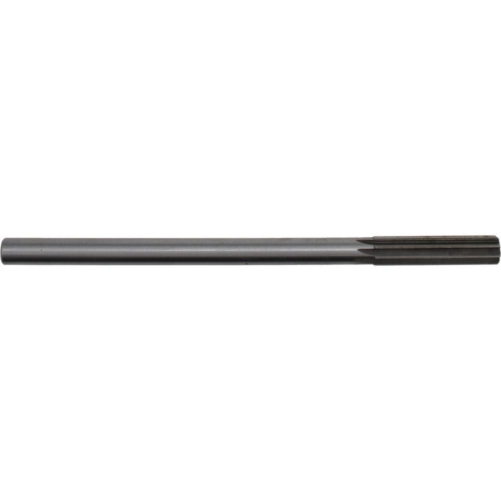 Value Collection SM0501200 Chucking Reamer 12 mm Dia, 8" OAL, 2" Flute Length, Straight Flute, Straight-Cylindrical Shank, HSS