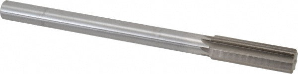 Value Collection SM0501900 Chucking Reamer 19 mm Dia, 9" OAL, 2-1/4" Flute Length, Straight Flute, Straight-Cylindrical Shank, HSS