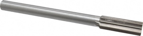 Value Collection SM0502400 Chucking Reamer 24 mm Dia, 10" OAL, 2-5/8" Flute Length, Straight Flute, Straight-Cylindrical Shank, HSS