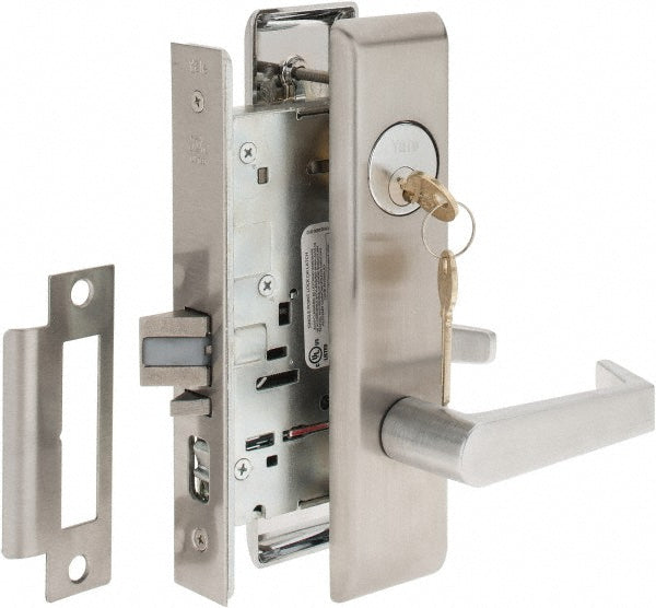 Assa Abloy Accentra AUCN8807FLRH626 Entrance Lever Lockset for 1-3/4 to 3-1/4" Thick Doors