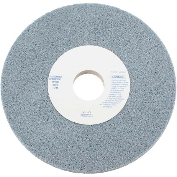 Norton 66253246797 Surface Grinding Wheel 7" Dia, 1/2" Thick, 1-1/4" Hole, 46 Grit, H Hardness