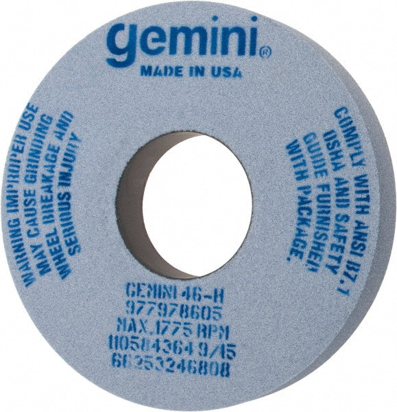 Norton 66253246808 Surface Grinding Wheel 14" Dia, 2" Thick, 5" Hole, 46 Grit, H Hardness