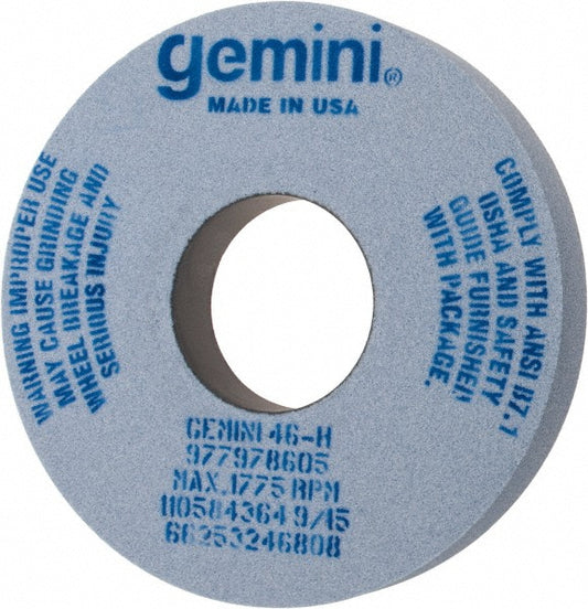 Norton 66253246808 Surface Grinding Wheel 14" Dia, 2" Thick, 5" Hole, 46 Grit, H Hardness