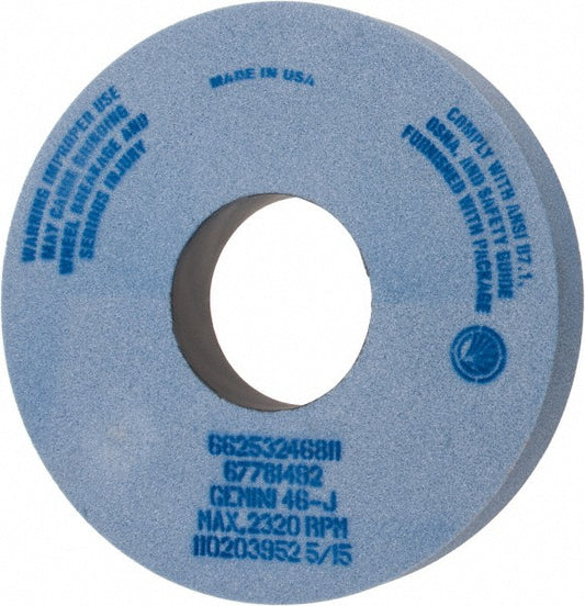 Norton 66253246811 Surface Grinding Wheel 14" Dia, 2" Thick, 5" Hole, 46 Grit, J Hardness