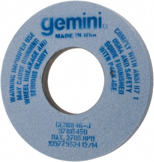 Norton 66253246906 Surface Grinding Wheel 12" Dia, 1" Thick, 5" Hole, 46 Grit, J Hardness