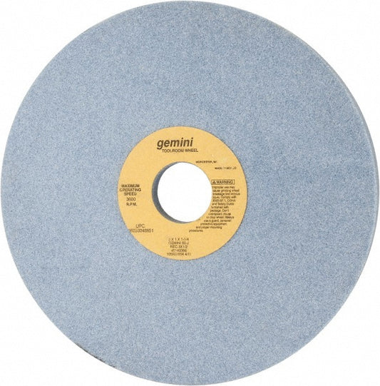 Norton 66253246851 Surface Grinding Wheel 8" Dia, 1" Thick, 1-1/4" Hole, 60 Grit, J Hardness