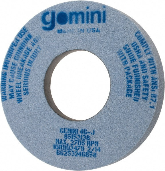 Norton 66253246858 Surface Grinding Wheel 12" Dia, 1-1/2" Thick, 5" Hole, 46 Grit, J Hardness