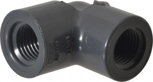 Value Collection 808-002 1/4" PVC Plastic Pipe 90&deg Elbow