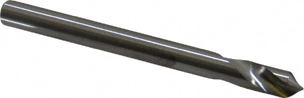 Value Collection 91020 Spotting Drill 1/4" Dia, 90 deg, 3" OAL, Solid Carbide