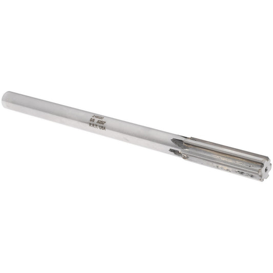 Rock River Tool Inc. 248020 Chucking Reamer 5/8" Dia, 9" OAL, 2-1/4" Flute Length, Straight Flute, Straight-Cylindrical Shank, Carbide-Tipped
