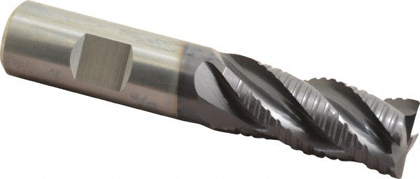 Guhring 9030810190500 Roughing End Mill 3/4" Dia, 4 Flute, Coarse Pitch, Single End, Solid Carbide
