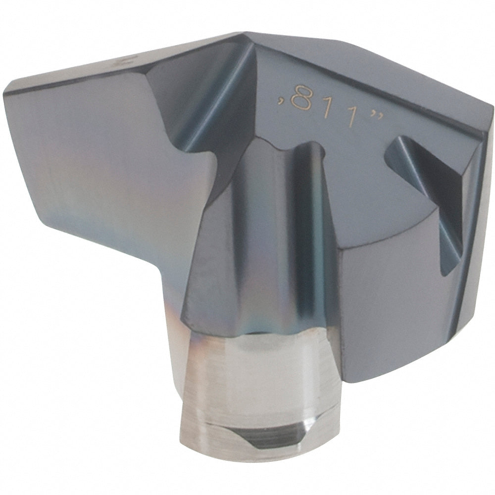 Iscar 5509097 Replaceable Drill Tips ICM 0811 IC908, 0.8110" Dia, 20.60 mm Dia, 140 deg Point,  IC908