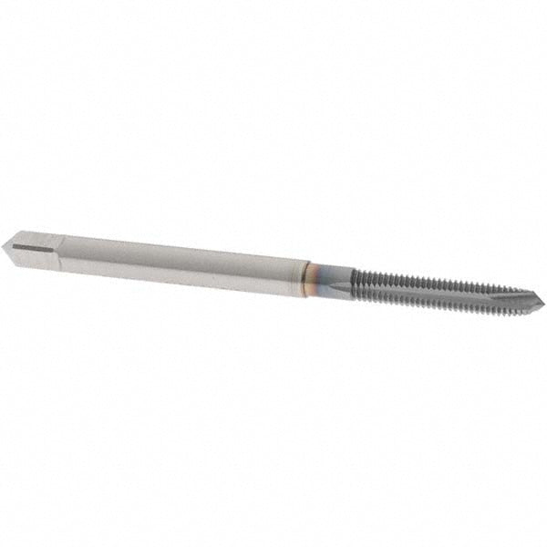 OSG 1115810108 Spiral Point Tap M3x0.50 Metric Coarse, 3 Flutes, Plug, 6H Class of Fit, High Speed Steel, TiCN Coated