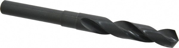 Chicago-Latrobe 55438 Reduced Shank Drill Bit 19/32'' Dia, 1/2'' Shank Dia, 118 °, High Speed Steel