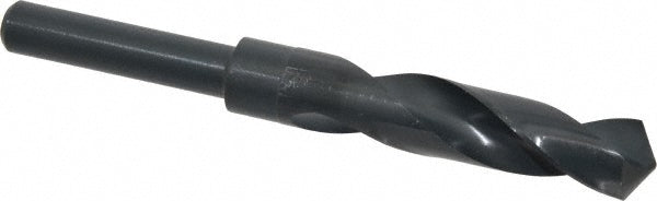 Chicago-Latrobe 55447 Reduced Shank Drill Bit 47/64'' Dia, 1/2'' Shank Dia, 118 °, High Speed Steel