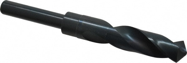Chicago-Latrobe 55451 Reduced Shank Drill Bit 51/64'' Dia, 1/2'' Shank Dia, 118 °, High Speed Steel