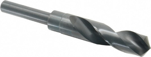 Chicago-Latrobe 55453 Reduced Shank Drill Bit 53/64'' Dia, 1/2'' Shank Dia, 118 °, High Speed Steel