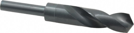Chicago-Latrobe 55457 Reduced Shank Drill Bit 57/64'' Dia, 1/2'' Shank Dia, 118 °, High Speed Steel