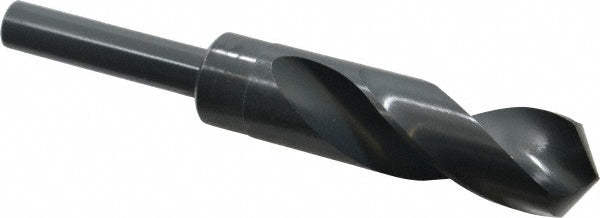 Chicago-Latrobe 55461 Reduced Shank Drill Bit 61/64'' Dia, 1/2'' Shank Dia, 118 °, High Speed Steel