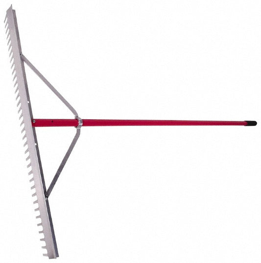 Razor-Back 63000 Landscape Rake with 66" Straight Aluminum Handle