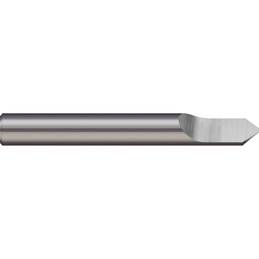 Micro 100 RSC-250-1 Engraving Cutter 1/4" Dia, 0.008" Tip Dia, Tipped Off Point, Solid Carbide