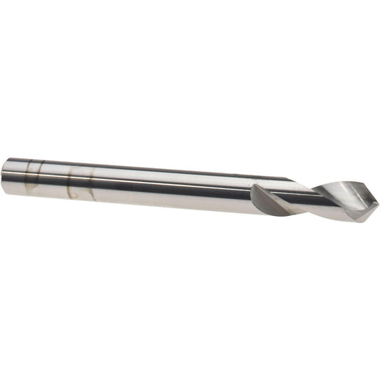 Micro 100 SPD-250-100 Spotting Drill 1/4" Dia, 100 &deg Point, 2-1/2" OAL, Solid Carbide