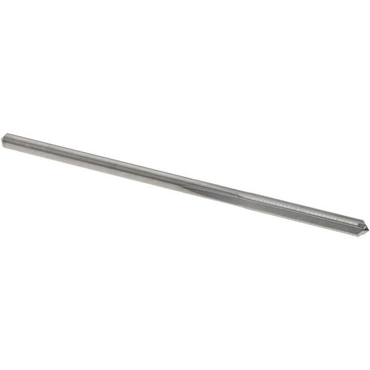 M.A. Ford 27206050 Chucking Reamer 0.0605" Dia, 1-1/2" OAL, 3/8" Flute Length, Straight Flute, Straight-Cylindrical Shank, Solid Carbide