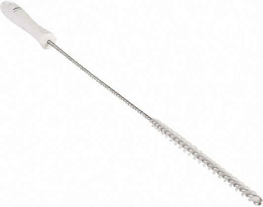 Vikan 53755 Tube Brush, 0.4", 19.7", Stiff, White