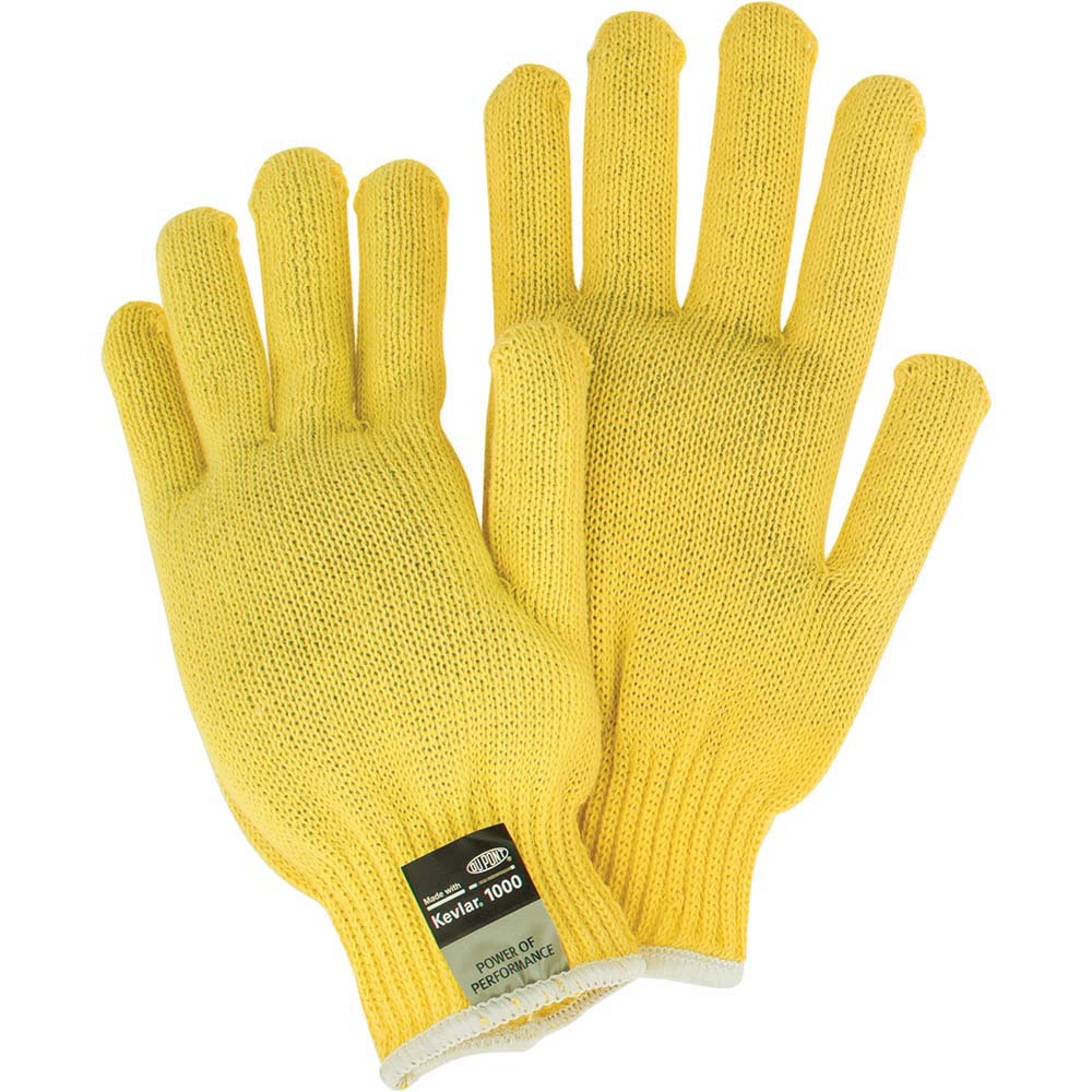 MCR Safety 9370M Cut & Abrasion-Resistant Gloves Memphis® 9370, Size Medium, ANSI Cut A3, ANSI Puncture 0, Uncoated, Kevlar